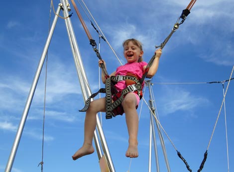 Bungy Trampolines for hire Brisbane