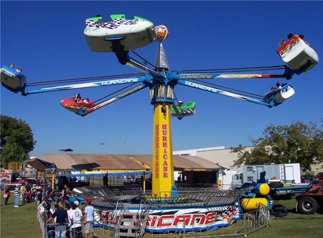 Hurricane amusement ride for hire brisbane