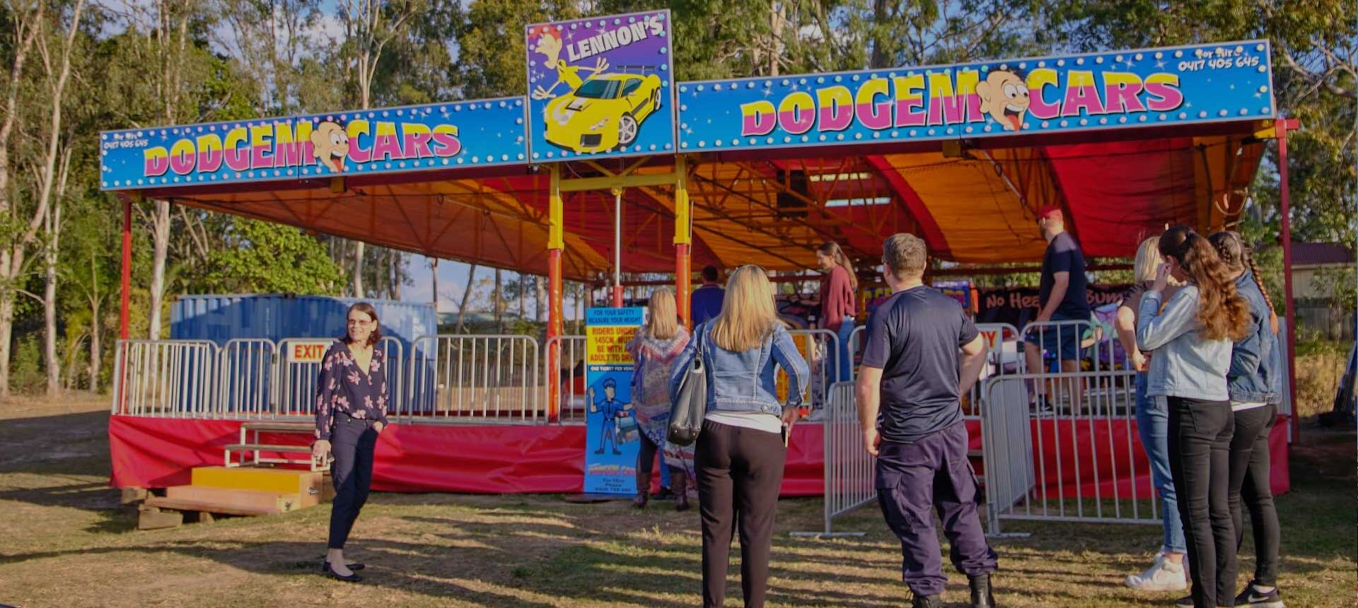 Lennons Dodgem Cars for hire Brisbane