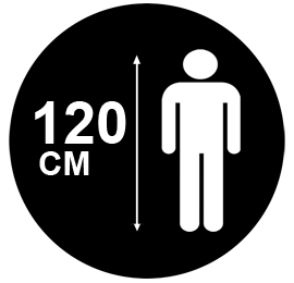 Cha Cha Minimum rider height 120cm