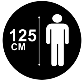 Miami Trip Minimum rider height 125cm