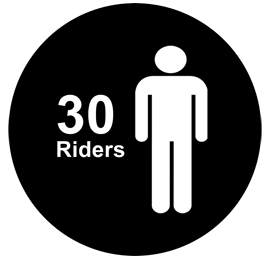 Round Up Ride Capacity 30