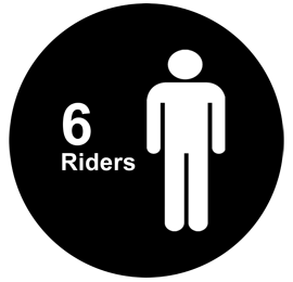 Bat Tower Ride Capacity 6