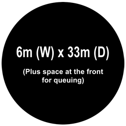Super Slide area requirements