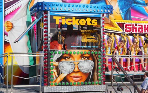 Amusement Ride Safety Sign