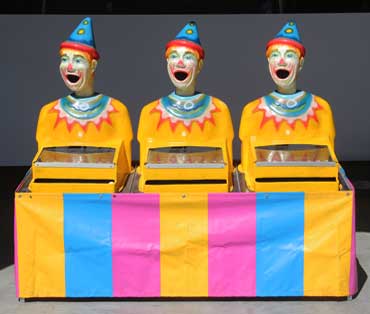 Laughing Clowns Carnival Game For Hire Brisbane