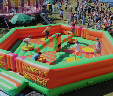 Wipeout Challenge for Hire Brisbane